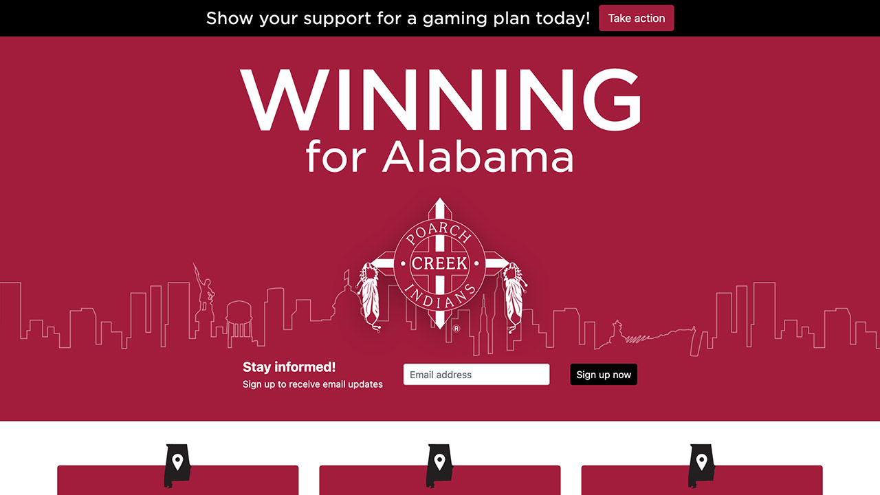 Winning for Alabama